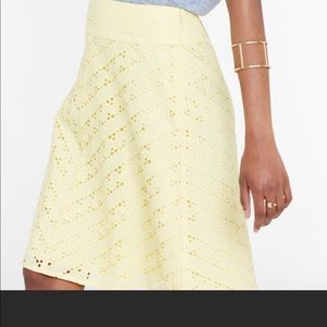 NEW WITH TAGS! | ANN TAYLOR | Lemon A-Line Skirt